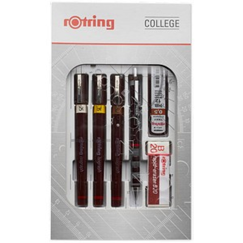 rotring Isograph College-Set Tuschefüller-Set schwarz, 1 Set – Bild 1 von 2