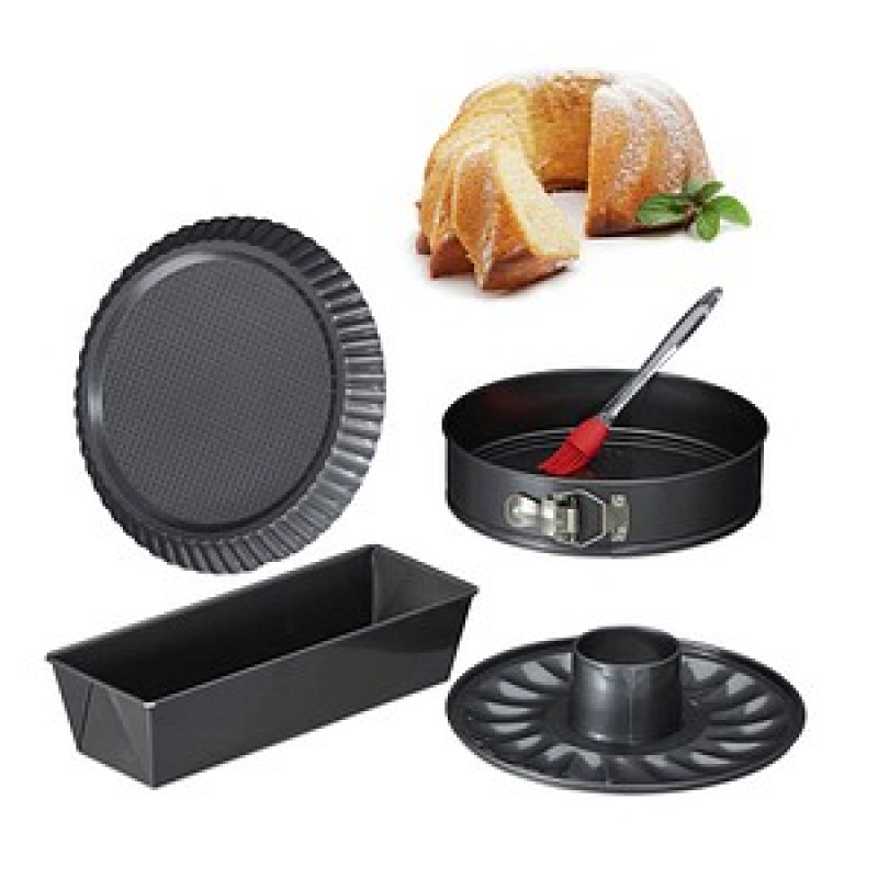 relaxdays Springformen-Set Ø, 1 Set – Bild 1 von 11