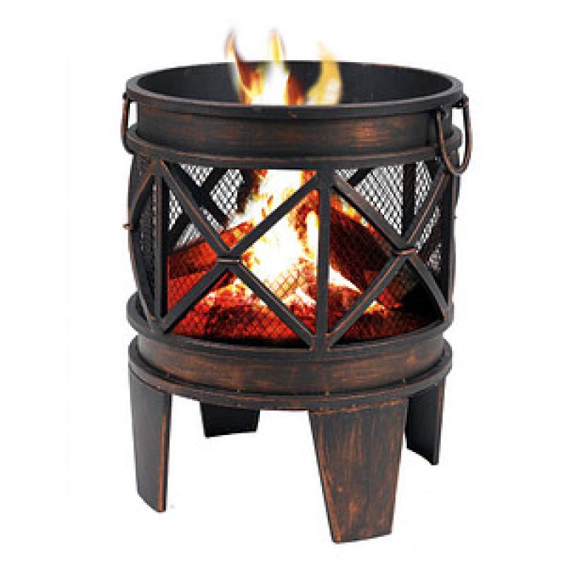tepro Feuerkorb Gracewood schwarz – Bild 1 von 6