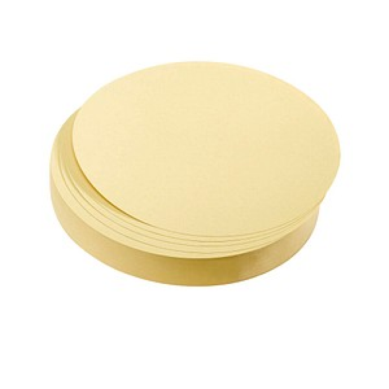 FRANKEN Moderationskarten gelb Ø 9,5 cm, 500 Blatt – Bild 1 von 2