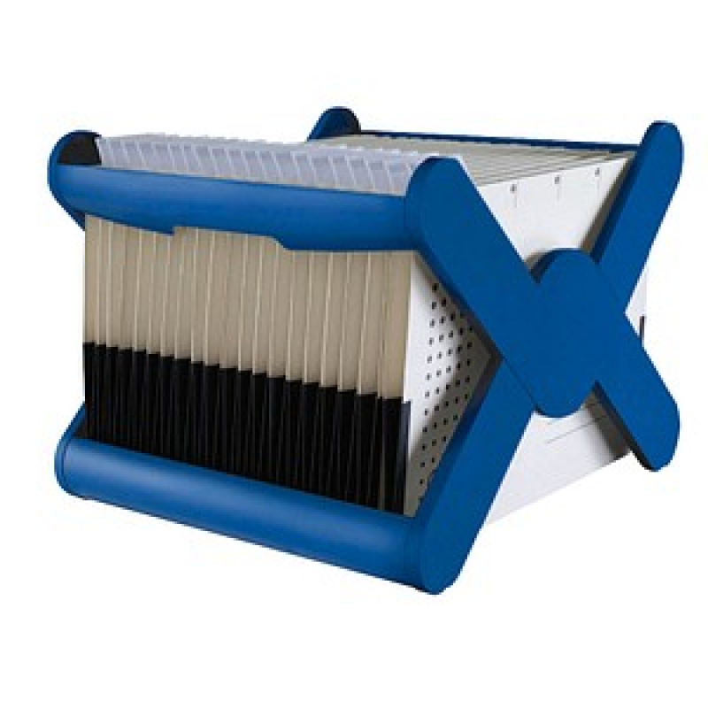 HAN Hängeregistraturkorb ohne Mappen X-CROSS blau – Bild 1 von 3