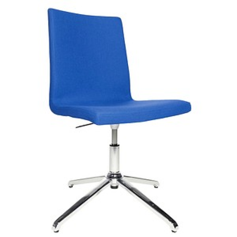 Topstar Besucherstuhl Cube EA290 L56 blau Stoff, 1 St. – Bild 1 von 3