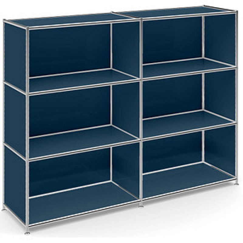 viasit Aktenregal System4 violettblau 152,9 x 40,4 x 118,2 cm, 1 St. – Bild 1 von 3