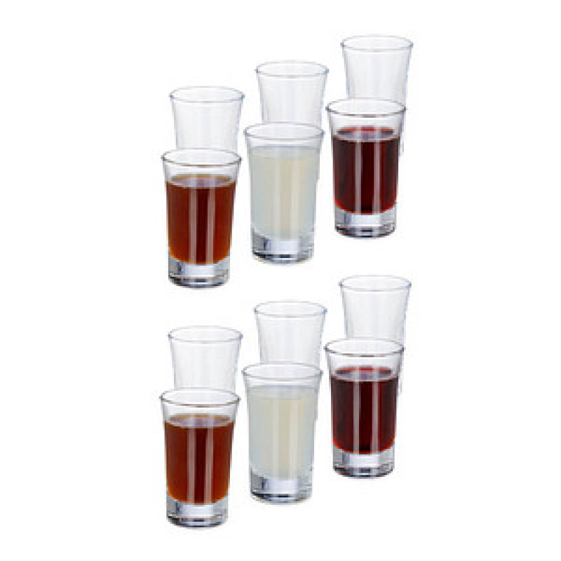 relaxdays Schnapsgläser 40,0 ml, 12 St. – Bild 1 von 8