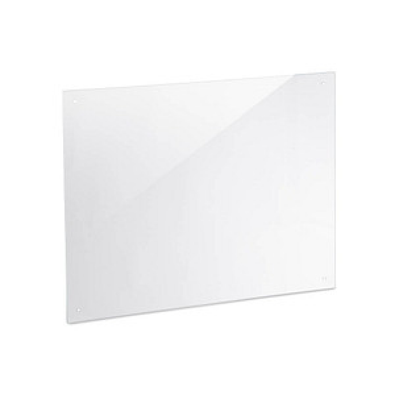 relaxdays Spritzschutz Küche transparent 70,0 x 0,6 x 60,0 cm – Bild 1 von 9