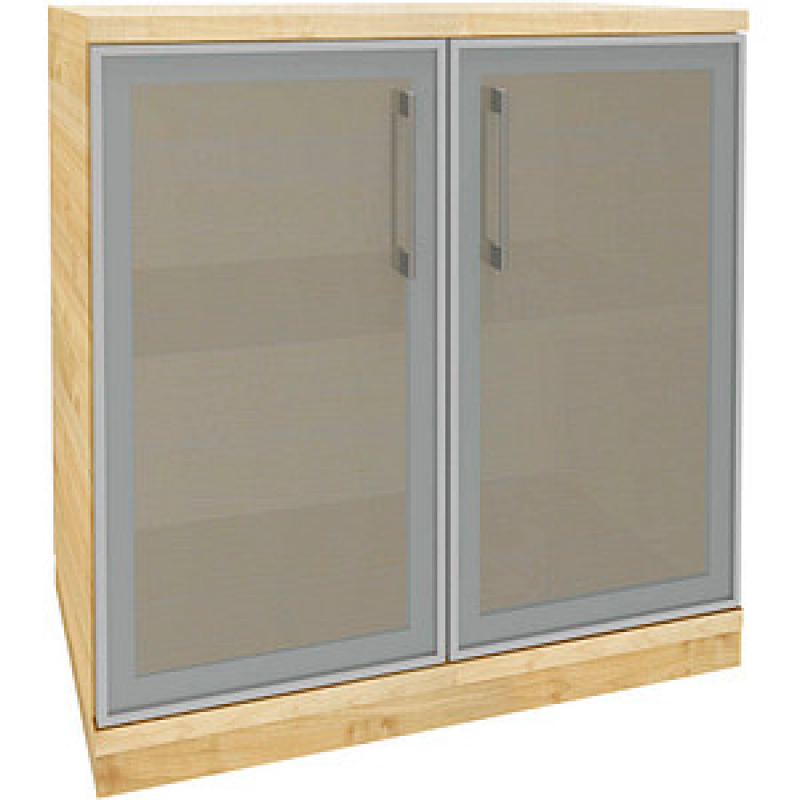 fm Aktenschrank Oldenburg, 4260429768042 königsahorn, Acrylglas satiniert 1 Fachboden 80,0 x 44,2 x 78,1 cm – Bild 1 von 2