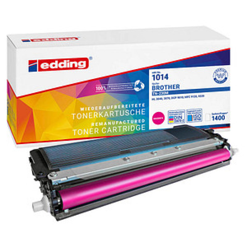 edding magenta Toner kompatibel zu brother TN-230M – Bild 1 von 3