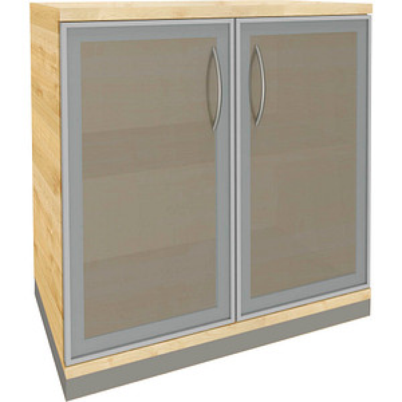 fm Aktenschrank Sidney, 4260267329276 königsahorn, Acrylglas satiniert 1 Fachboden 80,0 x 44,2 x 78,1 cm – Bild 1 von 2