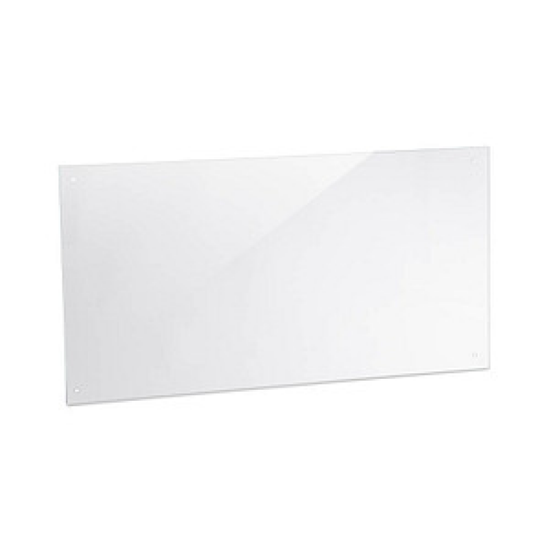 relaxdays Spritzschutz Küche transparent 90,0 x 0,6 x 50,0 cm – Bild 1 von 9
