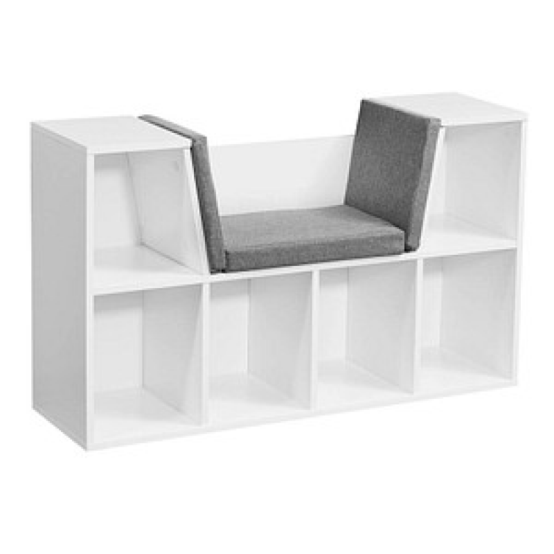 WOHNLING Schuhregal weiß 102,0 x 30,0 x 62,0 cm, 1 St. – Bild 1 von 6