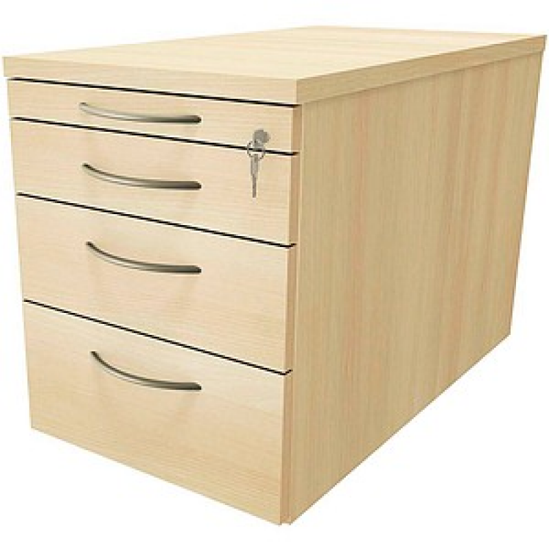 fm Sidney Rollcontainer königsahorn 4 Auszüge 43,4 x 80,0 x 54,0 cm – Bild 1 von 2