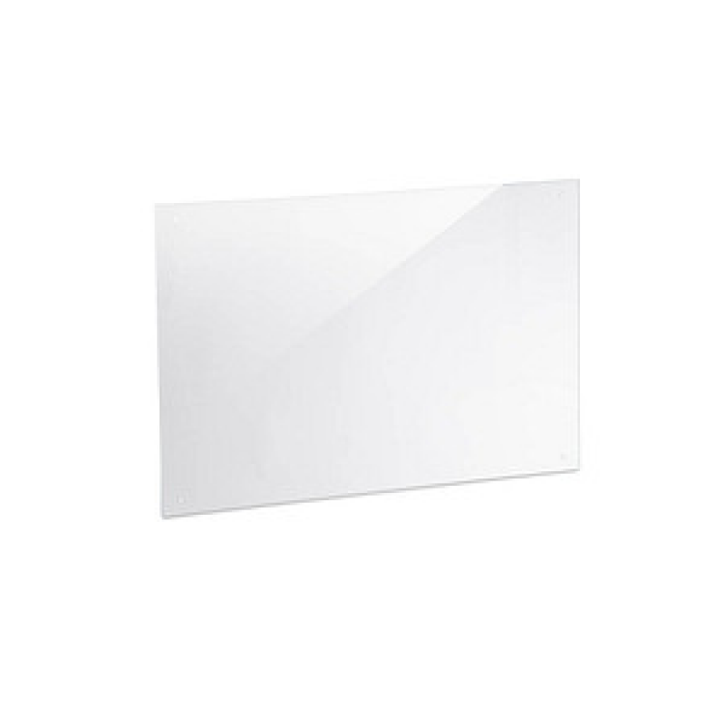relaxdays Spritzschutz Küche transparent 90,0 x 0,6 x 60,0 cm – Bild 1 von 9