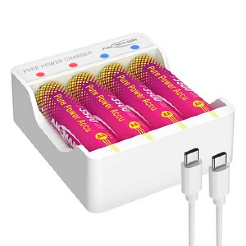 ANSMANN Pure Power Akku-Ladegerät inkl. Akkus – Bild 1 von 11