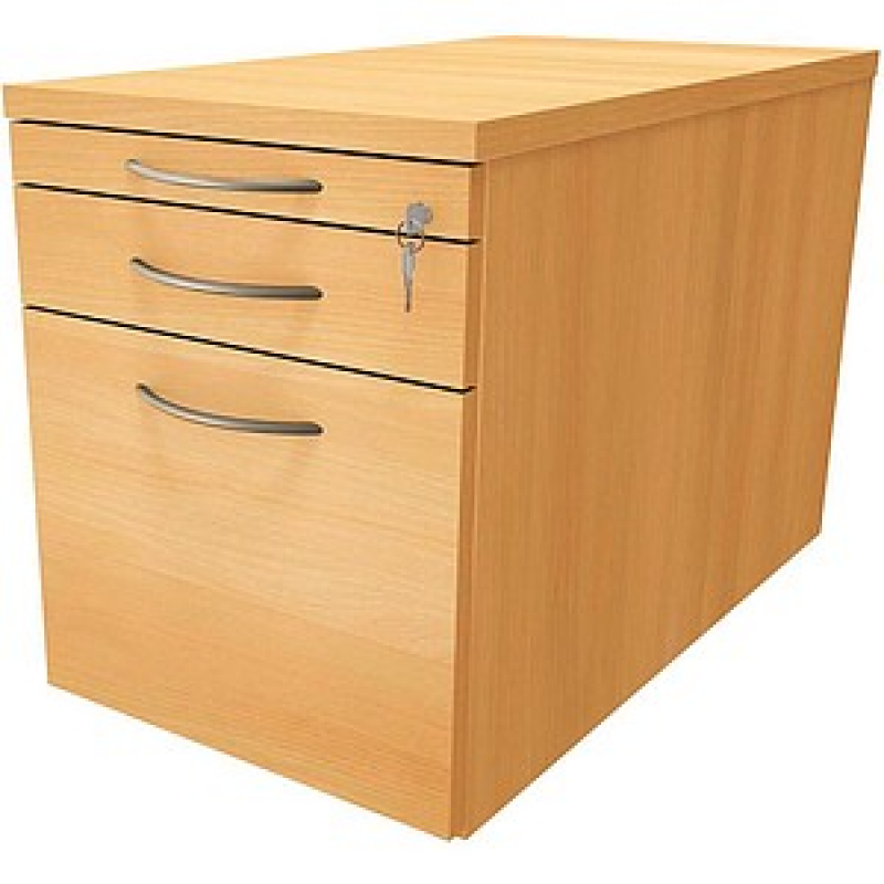 fm Sidney Rollcontainer buche 3 Auszüge 43,4 x 80,0 x 54,0 cm – Bild 1 von 2