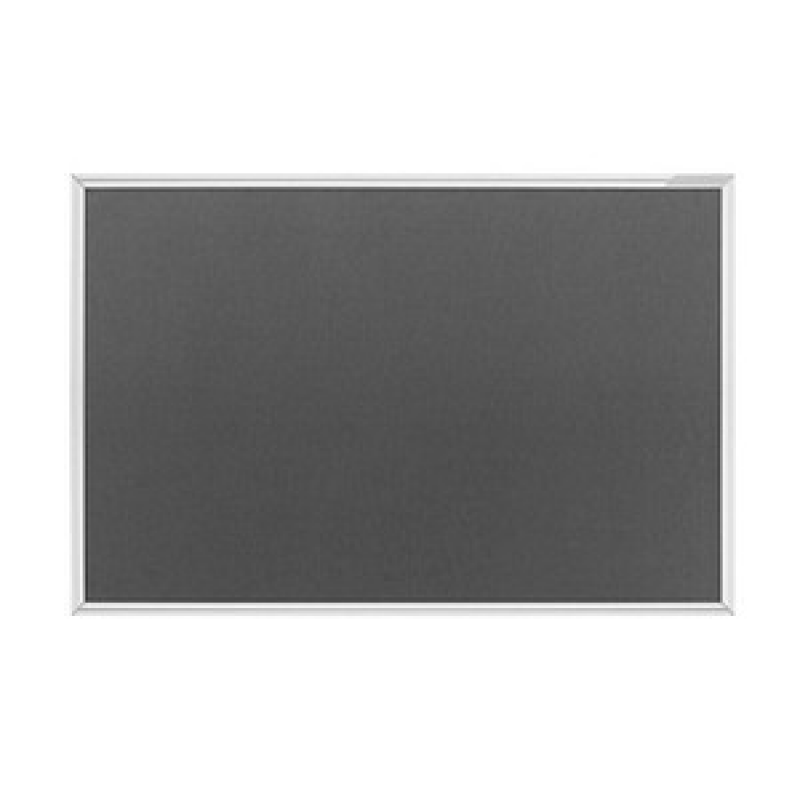 magnetoplan Pinnwand 150,0 x 100,0 cm Textil grau