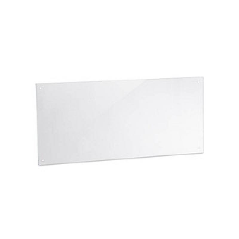relaxdays Spritzschutz Küche transparent 90,0 x 0,6 x 40,0 cm – Bild 1 von 9