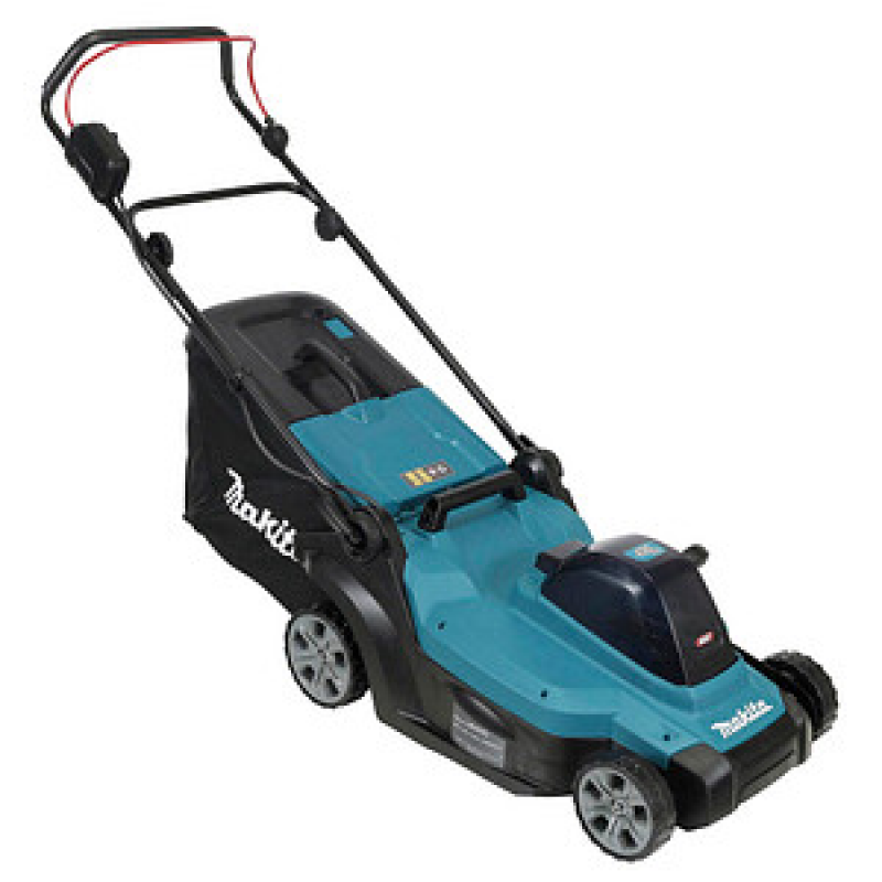 AKTION: makita LM004GZ Akku-Rasenmäher 40,0 V max. für bis zu 830,0 m², ohne Akku mit Prämie nach Registrierung – Bild 1 von 11