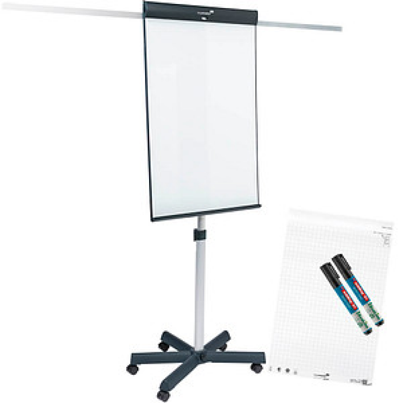 AKTION: Legamaster Flipchart SKETCH PRO 7-153310 + GRATIS 1x SKETCH ECO Papierblock (kariert), 2x edding 31 EcoLine Flipchartmarker – Bild 1 von 6