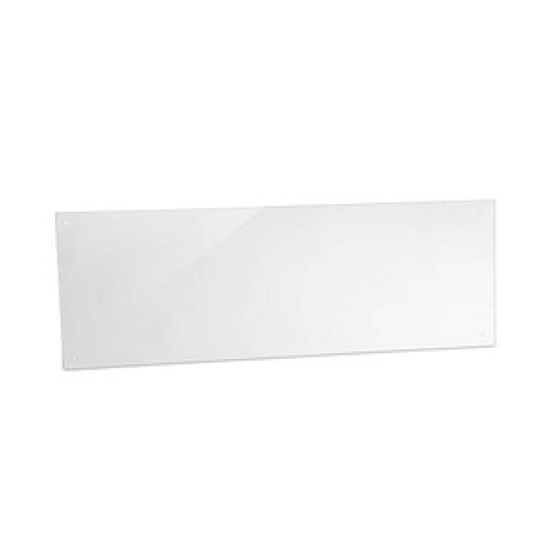 relaxdays Spritzschutz Küche transparent 120,0 x 0,6 x 40,0 cm – Bild 1 von 9