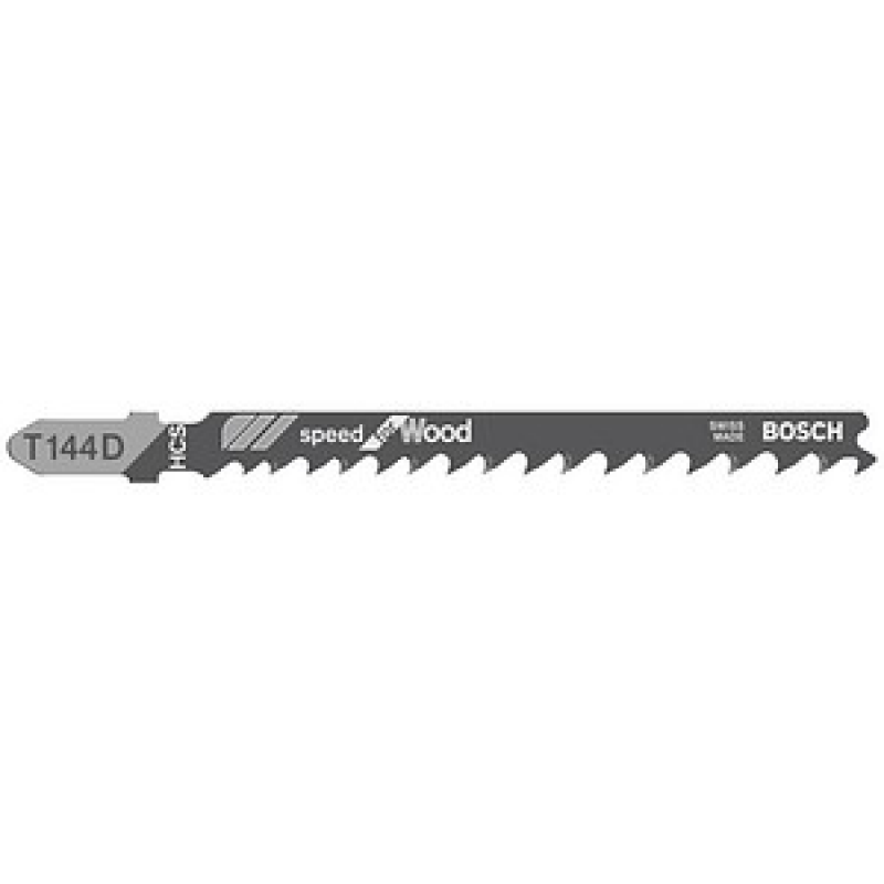 BOSCH T 144 D Speed for Wood Stichsägeblätter, 100 St. – Bild 1 von 5