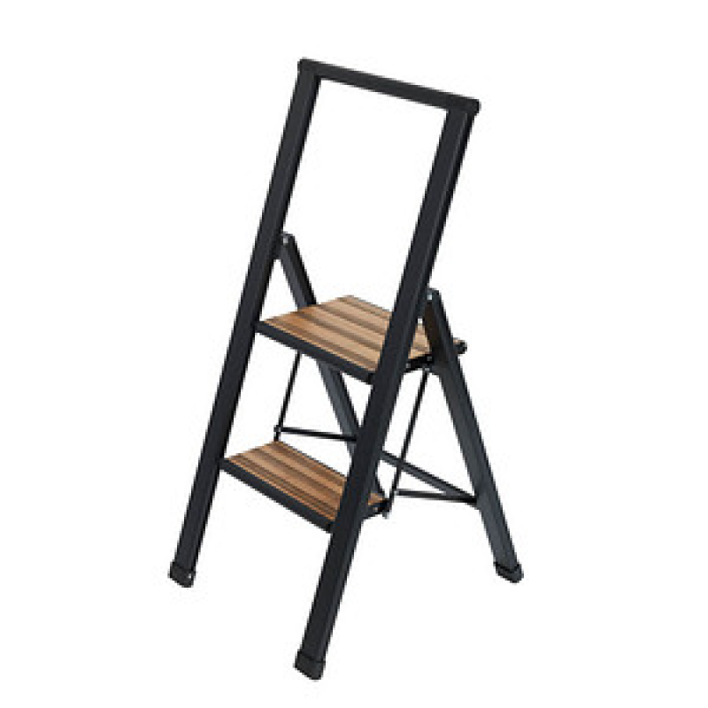 WENKO Klapptritt schwarz 2 Stufen, H: 94,0 cm – Bild 1 von 11