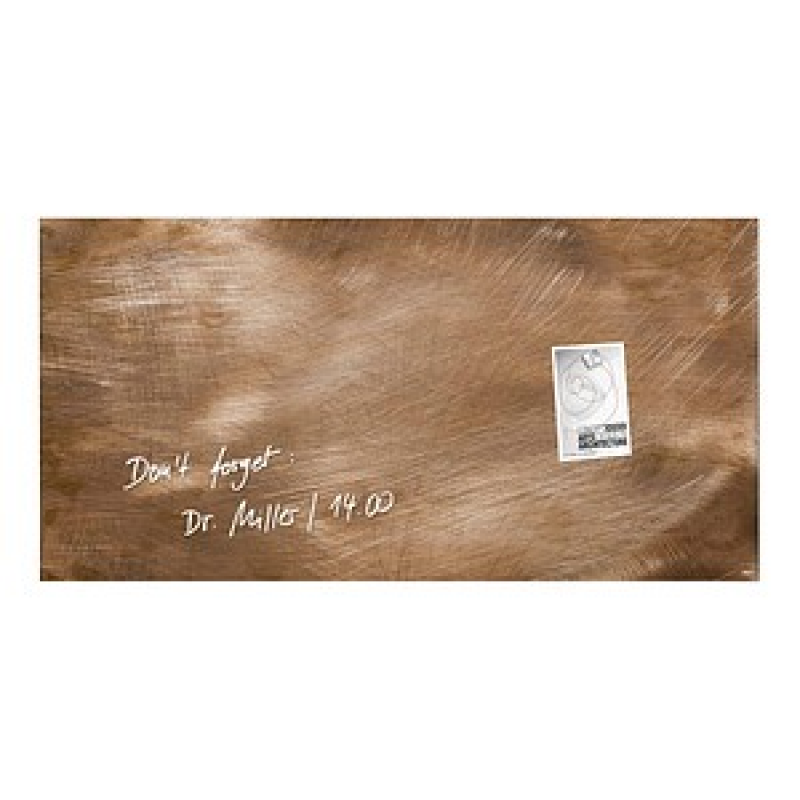 SIGEL Glas-Magnettafel artverum® 91,0 x 46,0 cm Used-Bronze – Bild 1 von 8