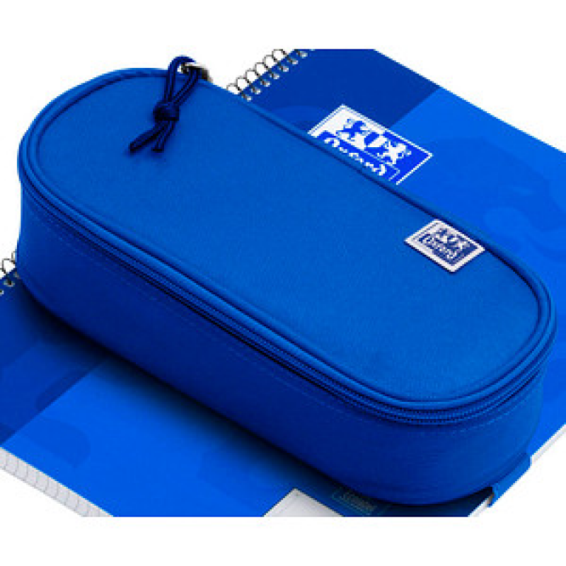 OXFORD Schlampermäppchen blau, 23,0 x 11,0 cm – Bild 1 von 8