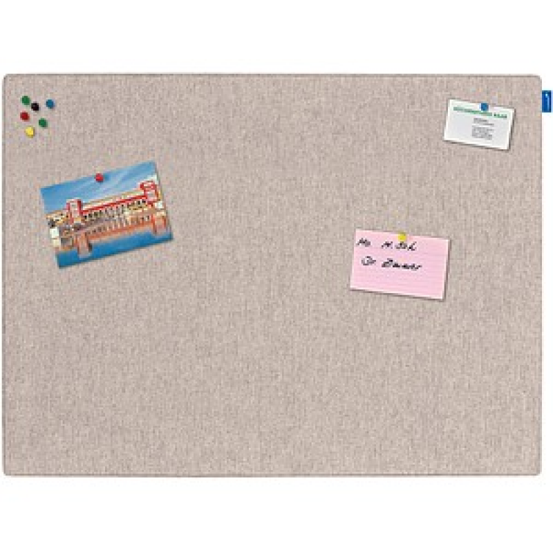 Legamaster Pinnwand BOARD-UP Akustik 75,0 x 50,0 cm Textil beige – Bild 1 von 5