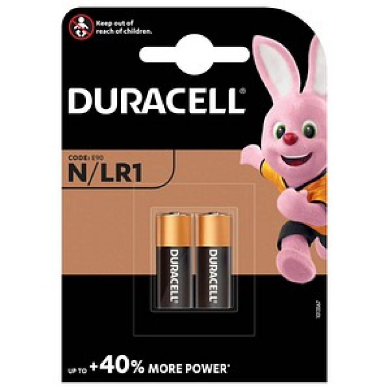 DURACELL Batterien LR1 Alkali-Mangan Lady N 1,5 V, 2 St.