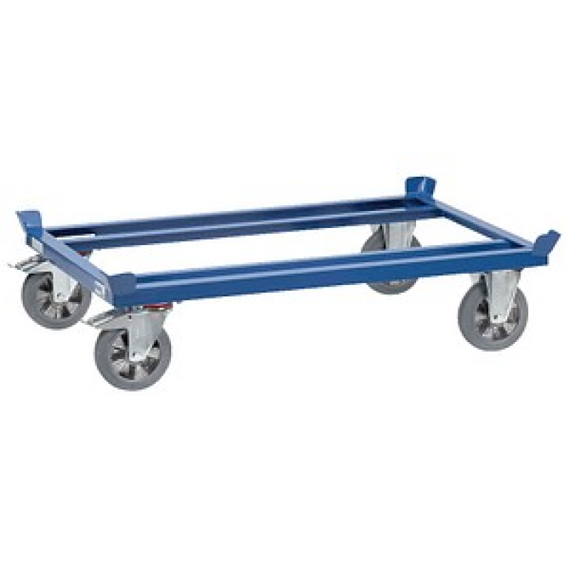 fetra Palettenwagen 22811 blau 85,5 x 125,5 x 32,9 cm – Bild 1 von 2