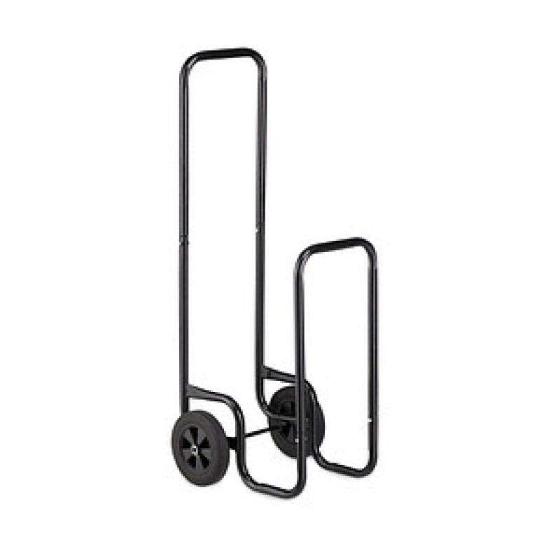 relaxdays Kaminholzwagen schwarz 41,0 x 42,5 x 100,0 cm – Bild 1 von 9