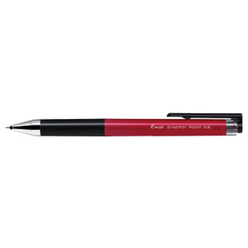 PILOT Synergy Point 0.5 Tintenroller rot/schwarz 0,3 mm, Schreibfarbe: rot, 1 St. – Bild 1 von 2