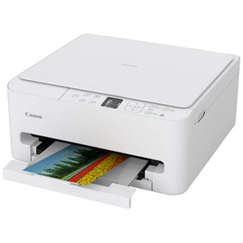 Canon PIXMA TS6550i 3 in 1 Tintenstrahl-Multifunktionsdrucker weiß – Bild 1 von 11