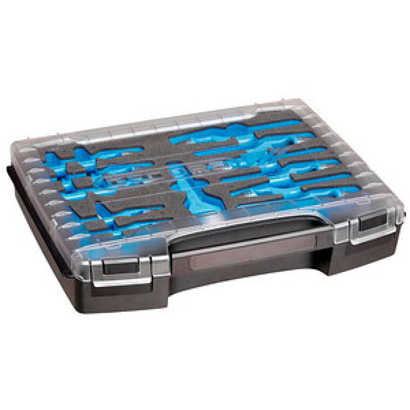 GEDORE 1101-570500 Locheisen-Set spitz, flach, kegelförmig 18-teilig – Bild 1 von 4