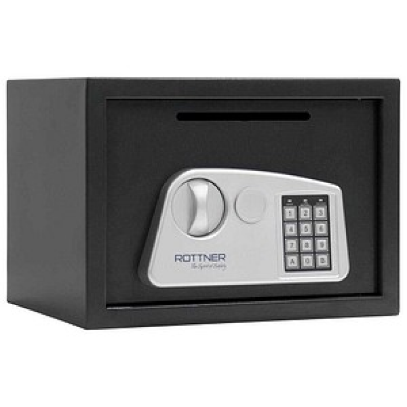 ROTTNER Möbeltresor Jupiter 3 anthrazit 35,0 x 28,0 x 25,0 cm – Bild 1 von 7