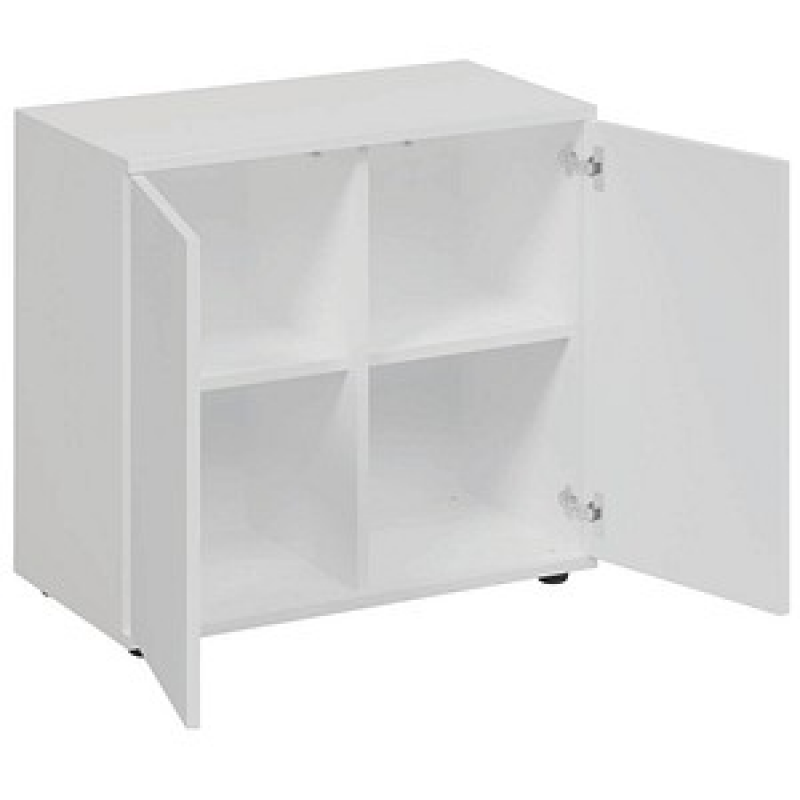 fm Aktenschrank home office, 4260672335411 weiß 1 Fachboden 80,0 x 40,0 x 73,4 cm – Bild 1 von 3
