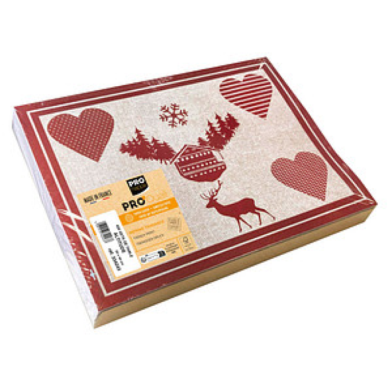 PROnappe Platzsets Höhenlage mehrfarbig 30,0 x 40,0 cm, 400 St. – Bild 1 von 3