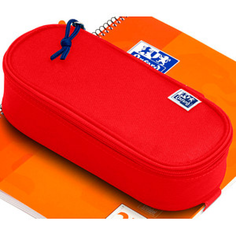 OXFORD Schlampermäppchen rot, 23,0 x 11,0 cm – Bild 1 von 7