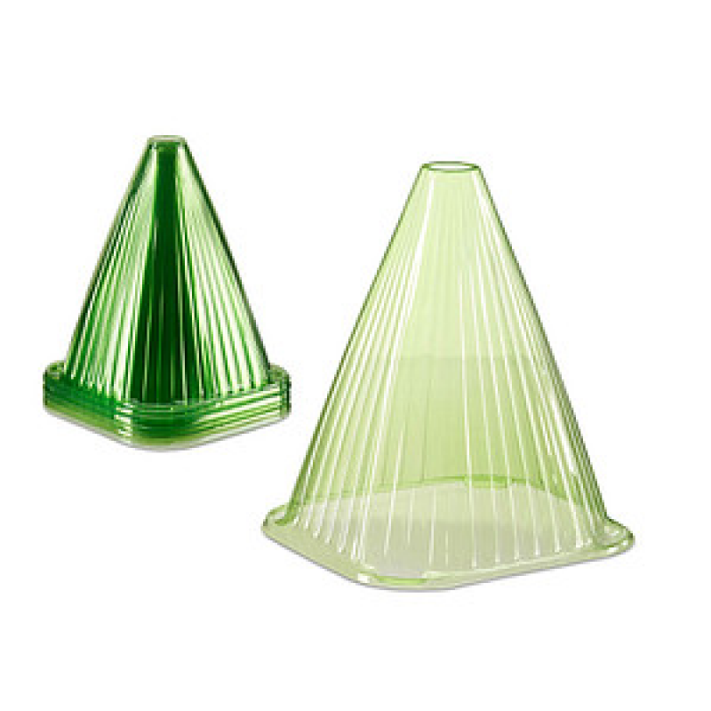 relaxdays Pflanzenhüte grün 22,0 cm, 24 St. – Bild 1 von 7