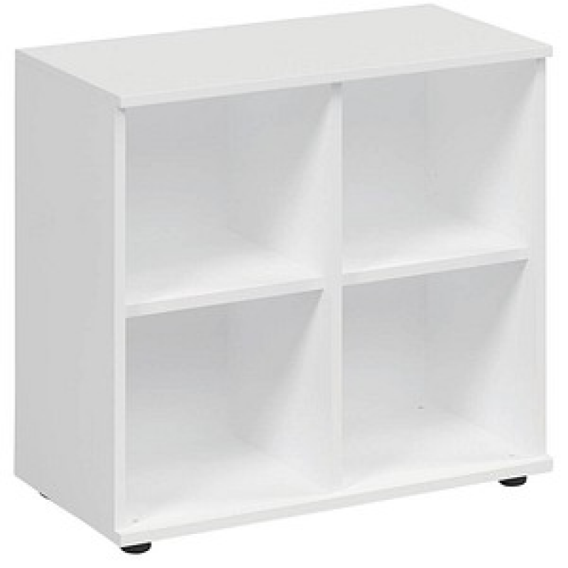 fm Aktenregal home office weiß 80,0 x 40,0 x 73,4 cm, 1 St. – Bild 1 von 2
