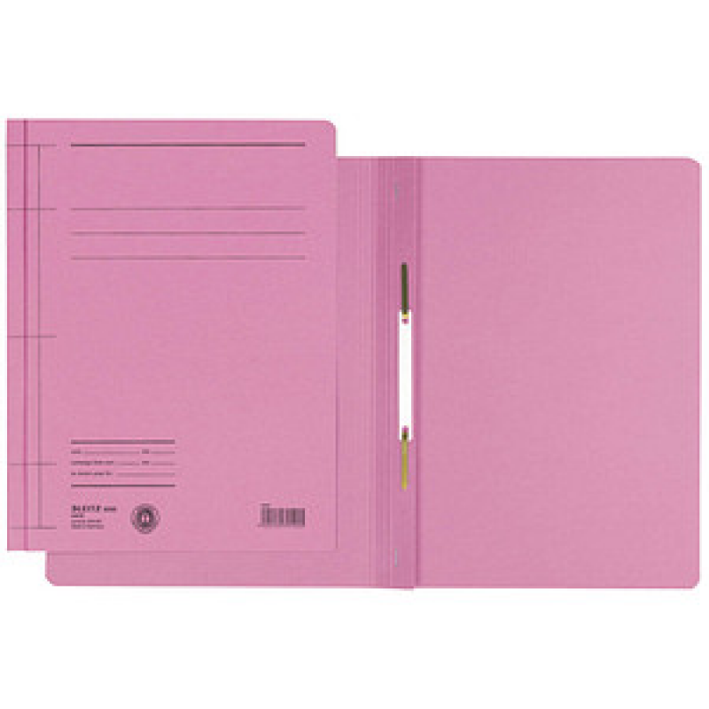 LEITZ Schnellhefter 3000 Karton pink DIN A4, 25 St. – Bild 1 von 2