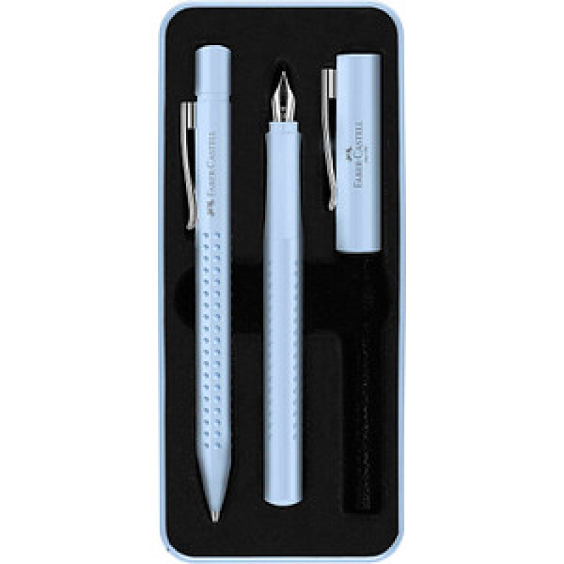 FABER-CASTELL Schreibset Grip 2010 blau – Bild 1 von 7