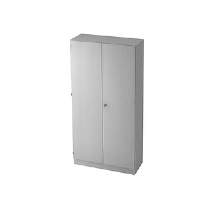 HAMMERBACHER Aktenschrank 6910, V6910/5/5/SG lichtgrau 4 Fachböden 100,0 x 42,0 x 200,4 cm – Bild 1 von 3