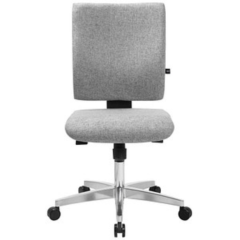 Topstar Bürostuhl Lightstar 10, LS19W0G23 Stoff grau, Gestell alu – Bild 1 von 3