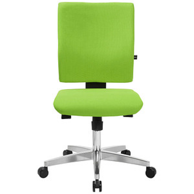 Topstar Bürostuhl Lightstar 10, LS19W0G05 Stoff grün, Gestell alu – Bild 1 von 3