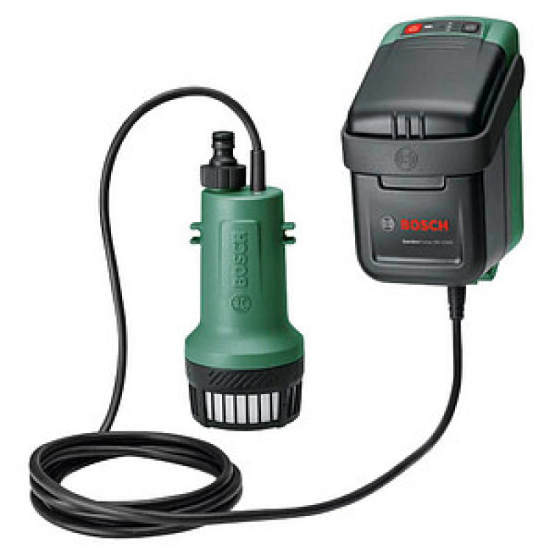 BOSCH Home & Garden Regenfasspumpe 18V-2000, mit 1 Akku – Bild 1 von 8