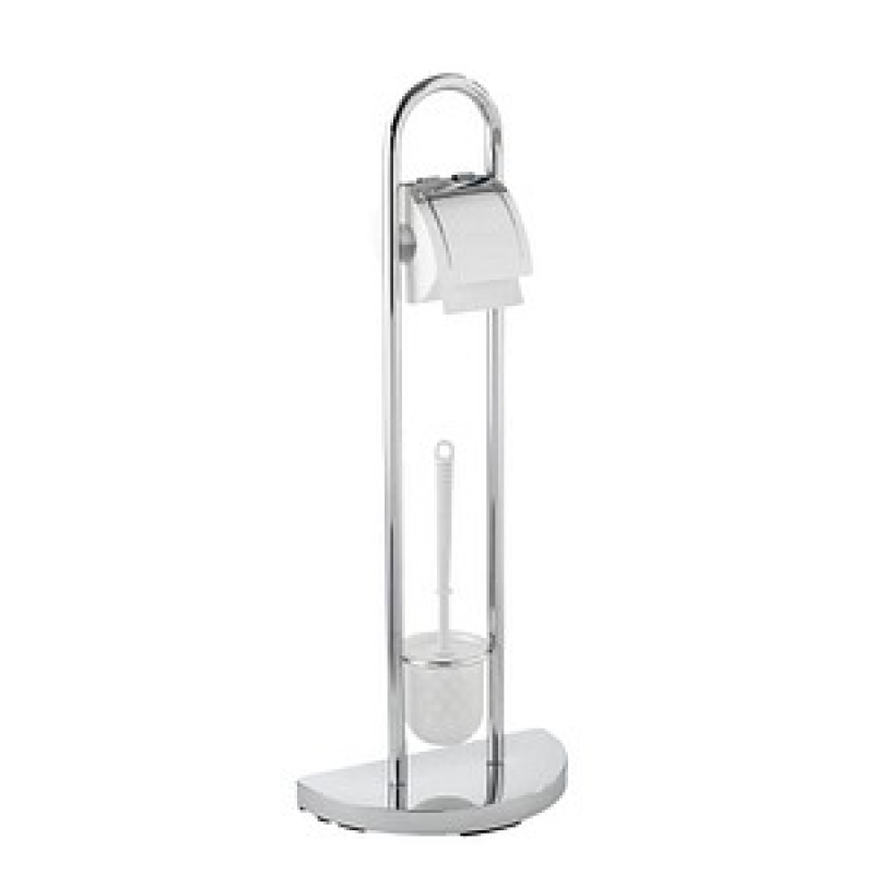 Maximex WC-Garnitur Raumwunder silber Metall, 1 St.