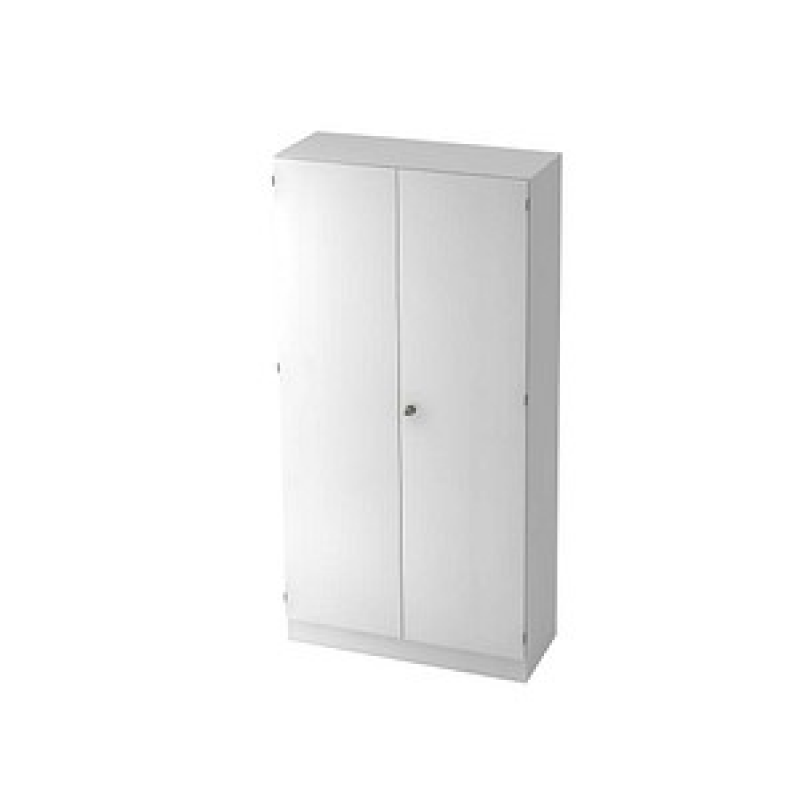 HAMMERBACHER Aktenschrank 6910, V6910/W/W/SG weiß 4 Fachböden 100,0 x 42,0 x 200,4 cm – Bild 1 von 3
