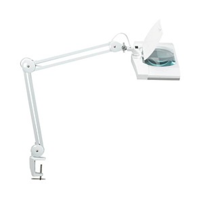 MAUL MAULvitrum LED Lupenleuchte weiß 7 W mit Tischklemme – Bild 1 von 2