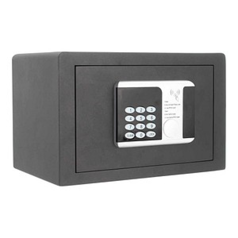 ROTTNER Möbeltresor anthrazit 35,0 x 25,0 x 25,0 cm – Bild 1 von 6